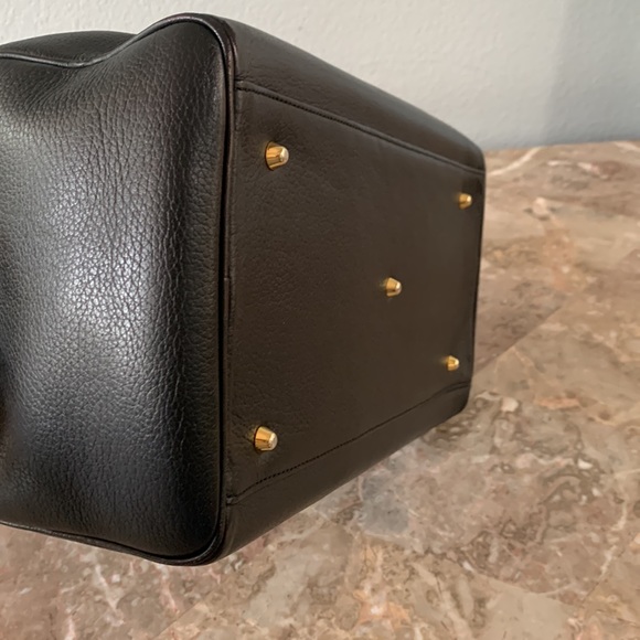 ❤️❤️sOLD❤️❤️Burberrys vintage Boston leather bag - Picture 8 of 14